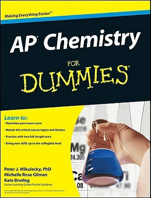 AP Chemistry for Dummies Paperback For Dummies