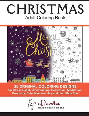 Christmas: Adult Coloring Book Paperback Mtc Publications