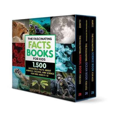 The Fascinating Facts Books for Kids 3 Book Box Set: 1,500 Incredible Facts about Animals, Oceans, and Science for Kids Ages 9-12 by Rockridge Press