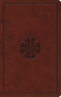 ESV Value Thinline Bible (Trutone, Brown, Mosaic Cross Design) Bible Crossway