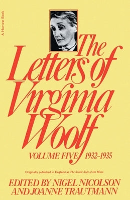 Letters of Virginia Woolf 1932-1935 Paperback Houghton Mifflin