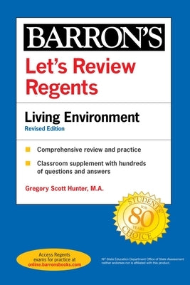 Let's Review Regents: Living Environment Revised Edition Paperback Barrons Educational Services
