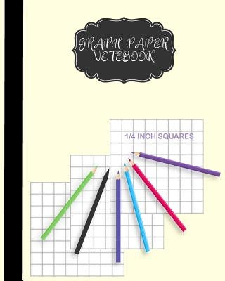 Graph Paper Notebook 1/4 inch squares: Graph Paper Composition Book For Children and Women 8 x 10 inch, 122 Pages Paperback Createspace Independent Publishing Platform