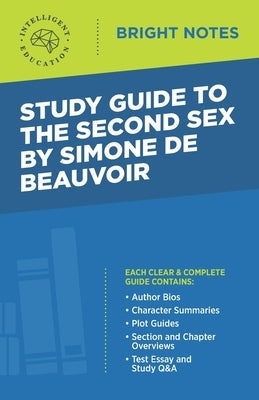 Study Guide to The Second Sex by Simone de Beauvoir Paperback Dexterity