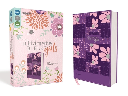 Niv, Ultimate Bible for Girls, Faithgirlz Edition, Leathersoft, Purple Bible Zonderkidz