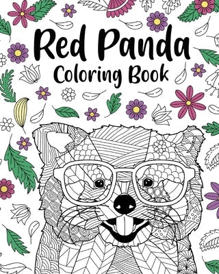 Red Panda Coloring Book Paperback Blurb