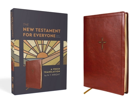 The New Testament for Everyone, Third Edition, Leathersoft, Brown: A Fresh Translation Bible Zondervan