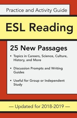 ESL Reading: 25 New Passages Paperback Createspace Independent Publishing Platform
