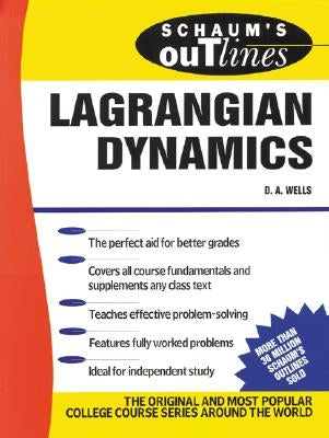 Schaum's Outline of Lagrangian Dynamics Paperback McGraw-Hill Companies