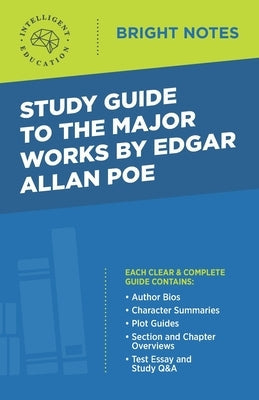 Study Guide to the Major Works by Edgar Allan Poe Paperback Dexterity