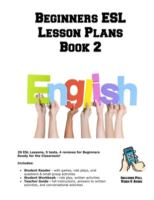 Beginners ESL Lesson Plans Book 2 Paperback Learning English Curriculum