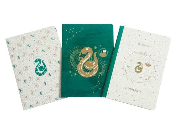 Harry Potter: Slytherin Constellation Sewn Notebook Collection (Set of 3) Paperback Insights
