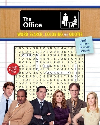 The Office Word Search, Coloring and Quotes: Plus Fill-In-The-Script Activity Paperback Thunder Bay Press