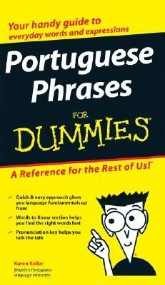 Portuguese Phrases for Dummies Paperback For Dummies