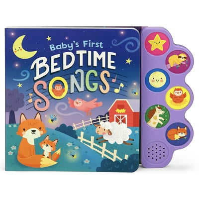 Baby's First Bedtime Songs Board Book Parragon