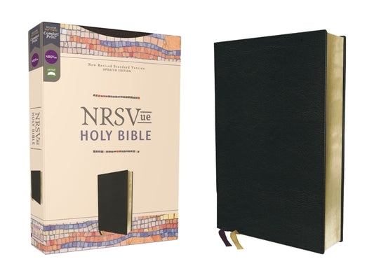 Nrsvue, Holy Bible, Leathersoft, Black, Comfort Print Bible Zondervan
