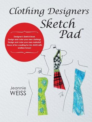Clothing Designers Sketch Pad Paperback Liferich