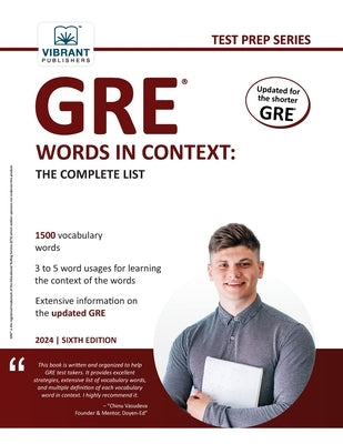 GRE Words In Context: The Complete List Paperback Vibrant Publishers