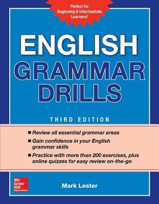 English Grammar Drills, Second Edition Paperback McGraw-Hill Companies