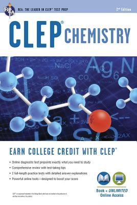 Clep(r) Chemistry Book + Online Paperback Research & Education Association