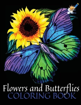 Flowers and Butterflies Coloring Book: A Beautiful Coloring Book with Butterflies and Flowers for Stress Relieving & Relaxation Paperback Gopublish