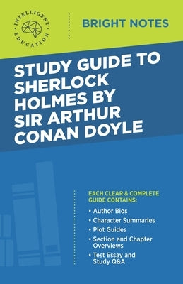 Study Guide to Sherlock Holmes by Sir Arthur Conan Doyle Paperback Dexterity