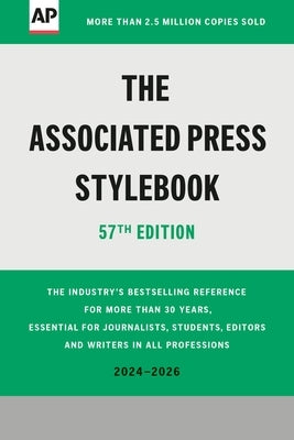 The Associated Press Stylebook: 2024-2026 Paperback Basic Books