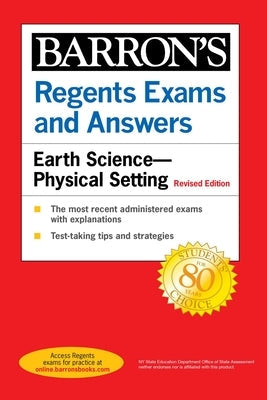 Regents Exams and Answers: Earth Science--Physical Setting Revised Edition Barrons Educational Services