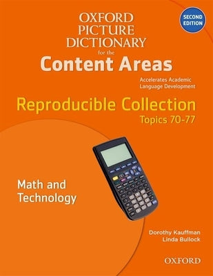 Oxford Picture Dictionary for the Content Areas Reproducible: Math and Technology Paperback Oxford University Press, USA