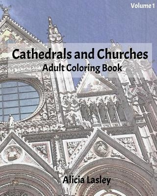 Cathedrals and Churches: Adult Coloring Book, Volume 1: Cathedral Sketches for Coloring Paperback Createspace Independent Publishing Platform