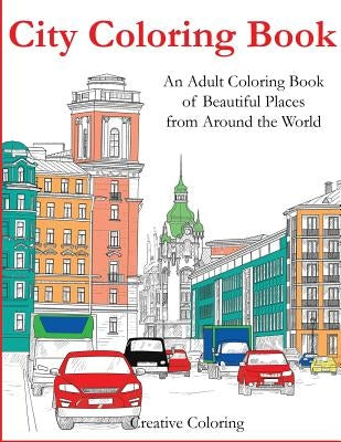 City Coloring Book Paperback Creative Coloring