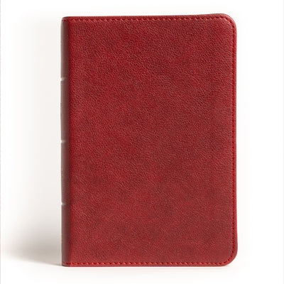 NASB Large Print Compact Reference Bible, Burgundy Leathertouch Bible Holman Bibles