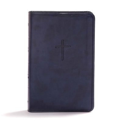 CSB Compact Bible, Navy Leathertouch, Value Edition Bible Holman Bibles