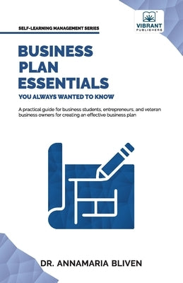 Business Plan Essentials You Always Wanted To Know Paperback Vibrant Publishers