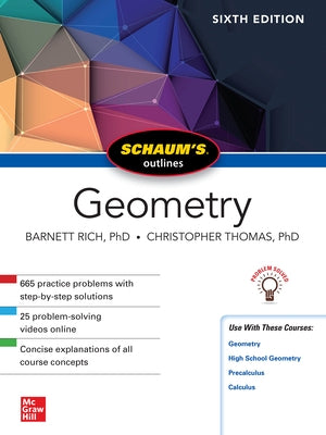Schaum's Outline of Geometry Paperback McGraw-Hill Companies