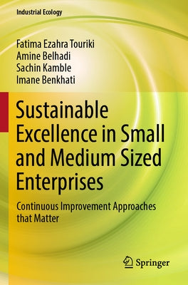 Sustainable Excellence in Small and Medium Sized Enterprises: Continuous Improvement Approaches That Matter Paperback Springer