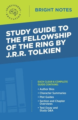 Study Guide to The Fellowship of the Ring by JRR Tolkien Paperback Dexterity