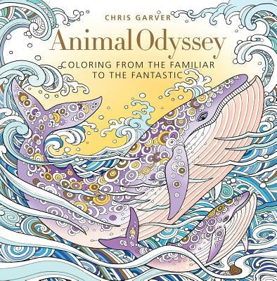 Animal Odyssey: Coloring from the Familiar to the Fantastic Paperback Get Creative 6