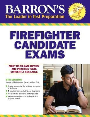 Firefighter Candidate Exams Paperback Barrons Educational Services