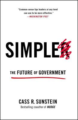 Simpler: The Future of Government Paperback Simon & Schuster
