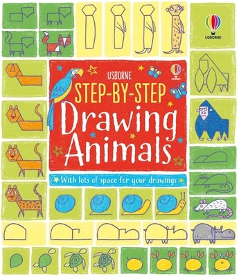 Step-By-Step Drawing Animals Paperback Usborne Books