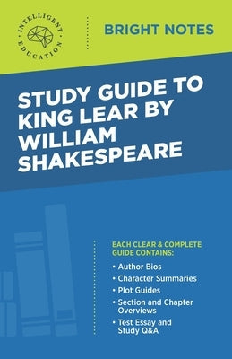 Study Guide to King Lear by William Shakespeare Paperback Dexterity