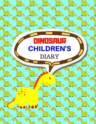 Dinosaur Children's Diary: For Kids Ages 4-8 Childhood Learning, Preschool Activity Book 100 Pages Size 8.5x11 Inch Paperback Independently Published