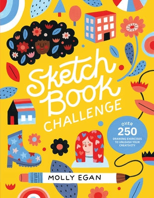 Sketchbook Challenge: Over 250 Drawing Exercises to Unleash Your Creativity Paperback Oh Editions