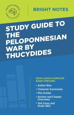 Study Guide to The Peloponnesian War by Thucydides Paperback Dexterity