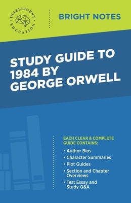 Study Guide to 1984 by George Orwell Paperback Dexterity