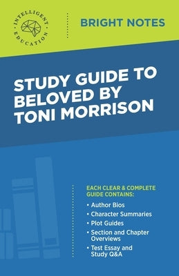 Study Guide to Beloved by Toni Morrison Paperback Dexterity