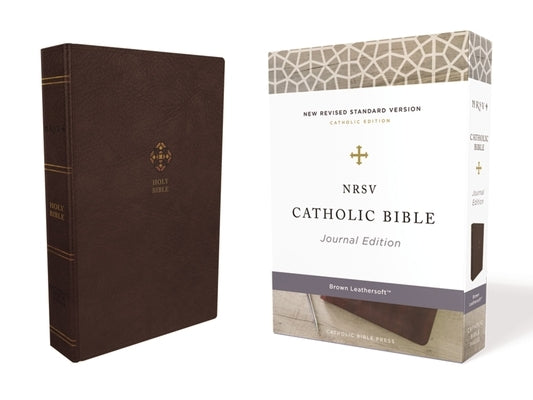 Nrsv, Catholic Bible, Journal Edition, Leathersoft, Brown, Comfort Print: Holy Bible Bible Catholic Bible Press