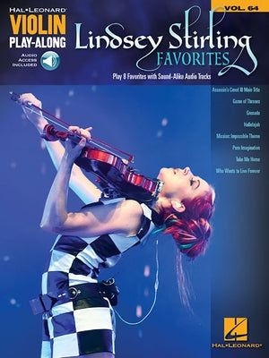 Lindsey Stirling Favorites Violin Play-Along Volume 64 Book/Online Audio Other Hal Leonard Publishing Corporation