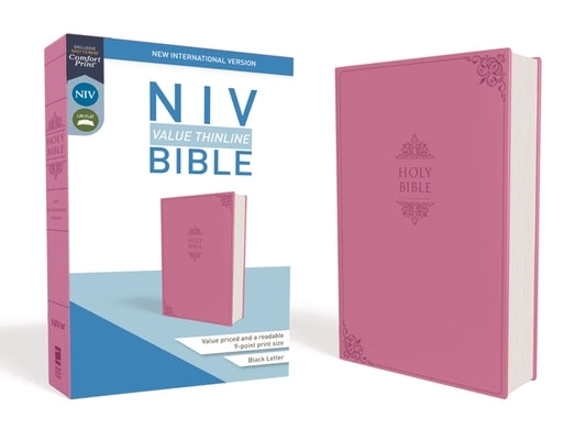 NIV, Value Thinline Bible, Imitation Leather, Pink Bible Zondervan